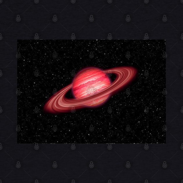 Red Jupiter Planet by The Black Panther